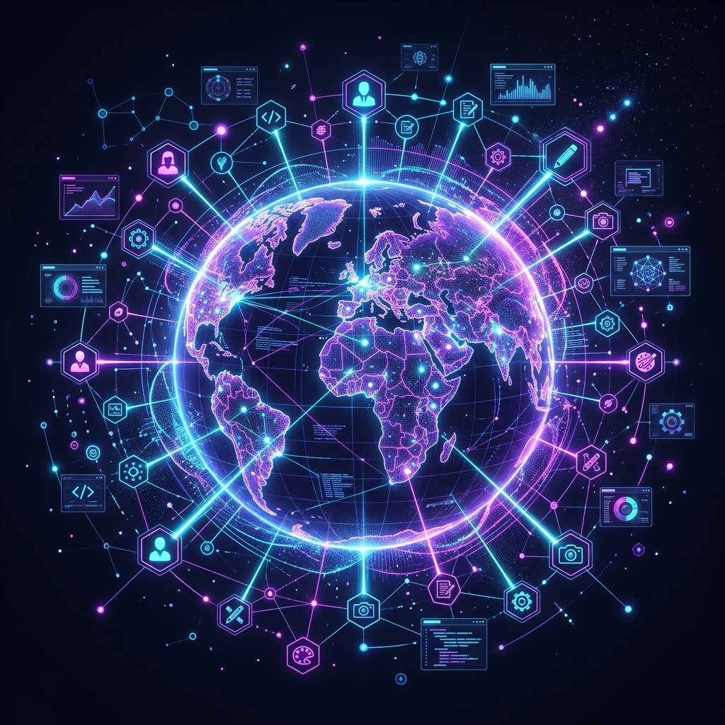 AI Freelance Network Map